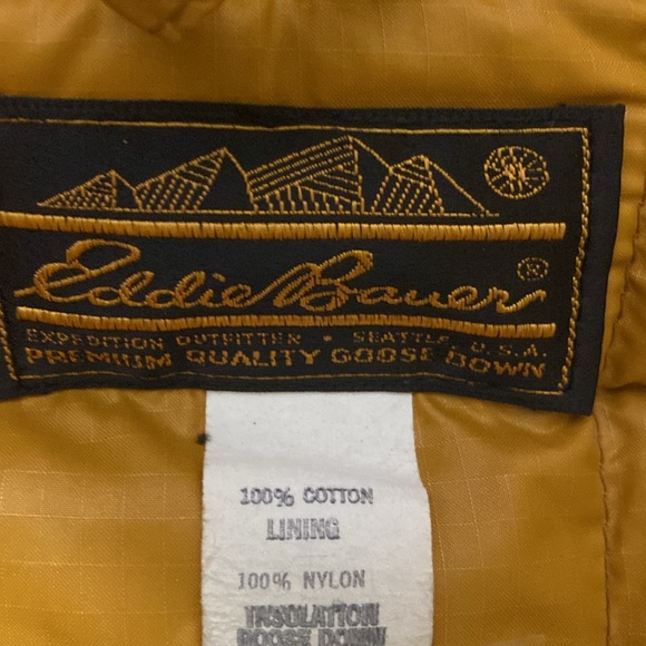 Vintage EDDIE BAUER women’s goose down coat 10. - Picture 4 of 6